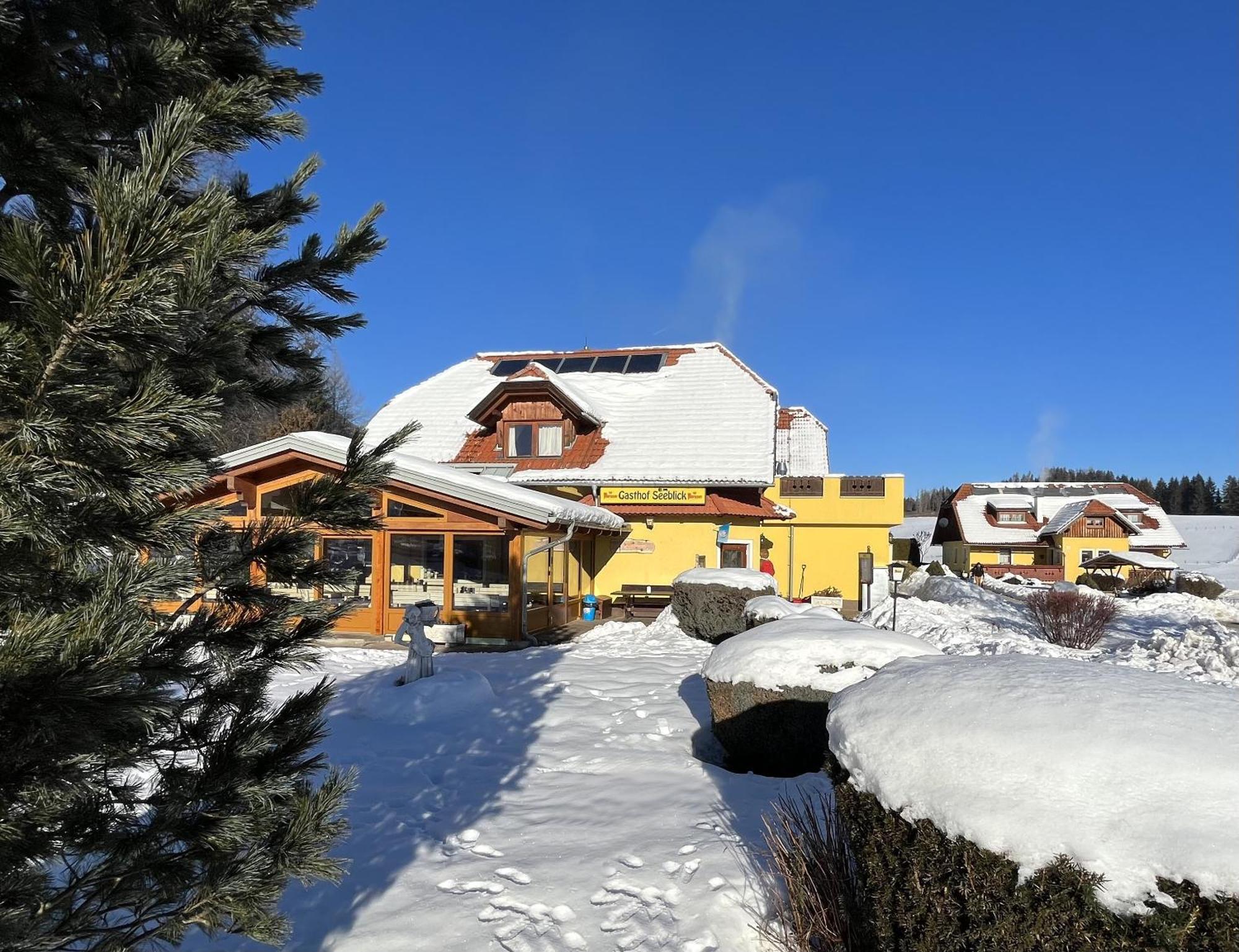 Hotel Gasthof Seeblick Zeutschach Kültér fotó