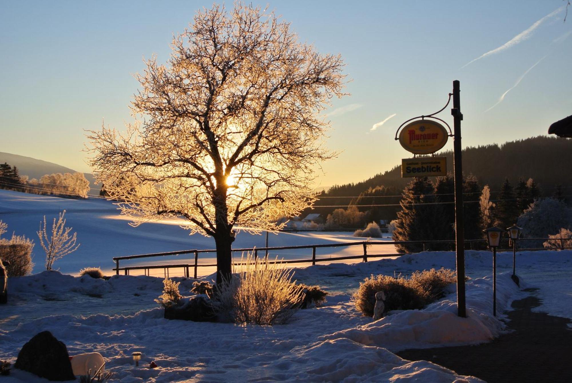 Hotel Gasthof Seeblick Zeutschach Kültér fotó